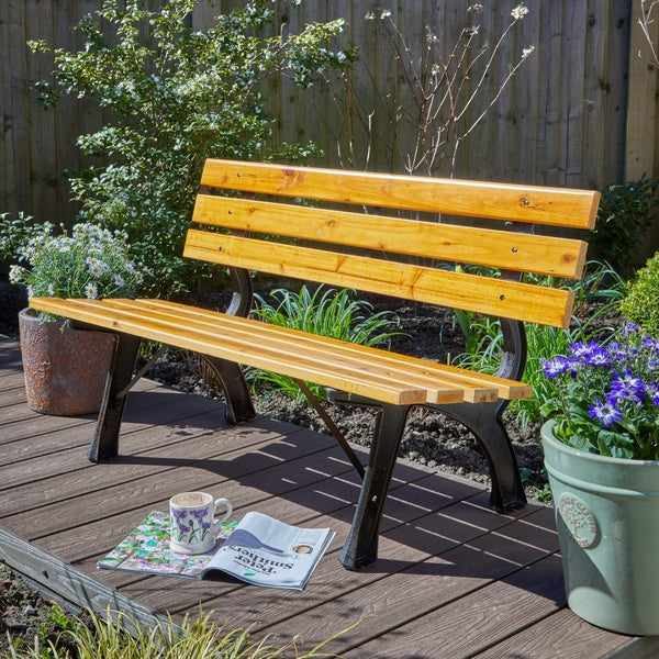Clayton Natural Garden Bench