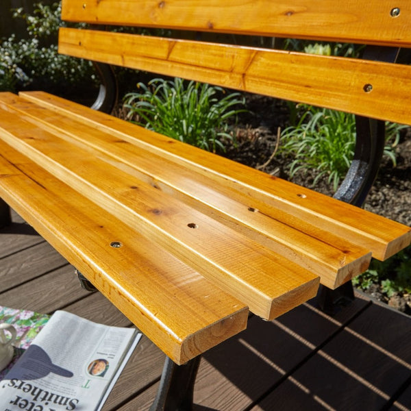 Clayton Natural Garden Bench