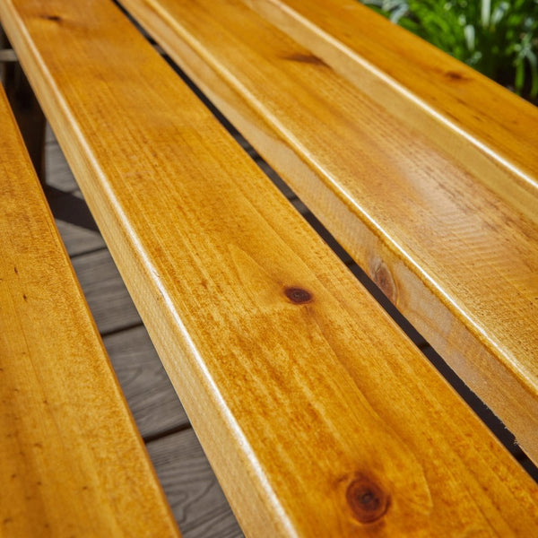 Clayton Natural Garden Bench