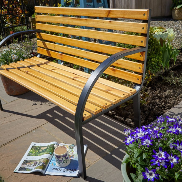 Lupine Natural Garden Bench