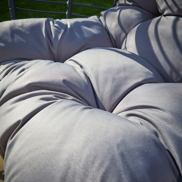 Eden Grey Cushioned Egg Chair