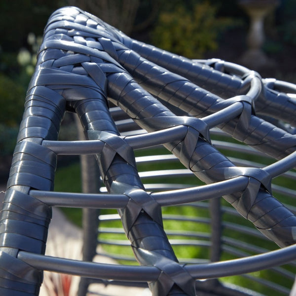 Eden Grey Cushioned Egg Chair