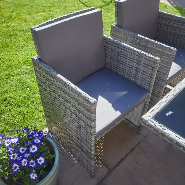 Pebble 9pc Modular Rattan Garden Set