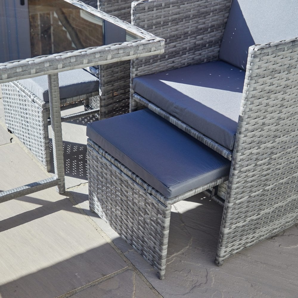 Pebble 9pc Modular Rattan Garden Set