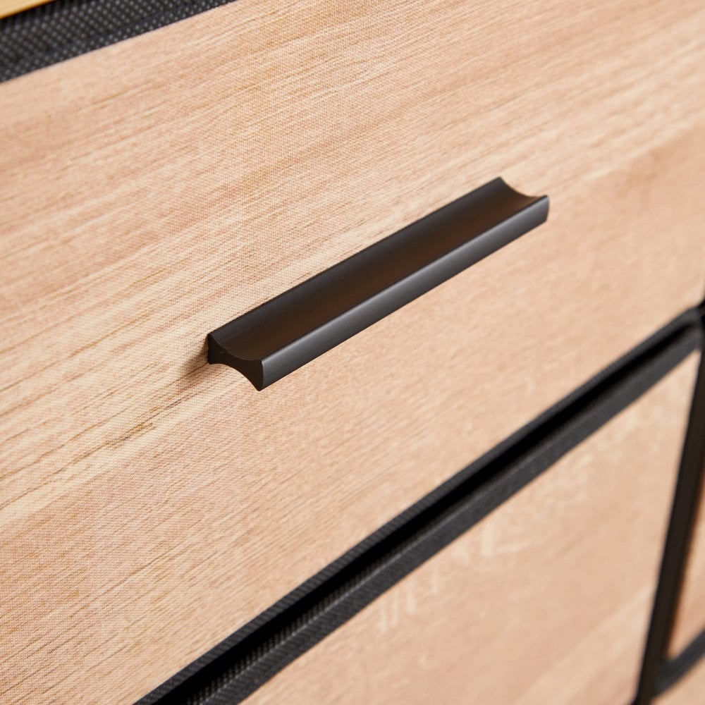 Saronno Wood & Metal Storage Chest of 8 Drawers