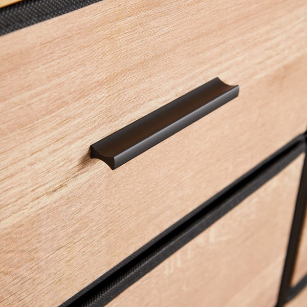 Saronno Wood & Metal Storage Chest of 8 Drawers