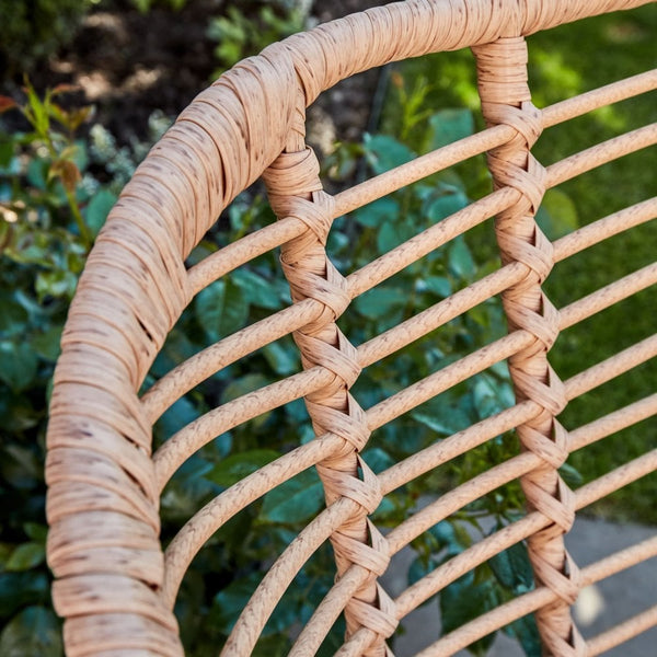Flora Natural & Metal Bistro Set