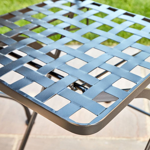 Ocean Mosaic Bistro Set with Folding Chairs