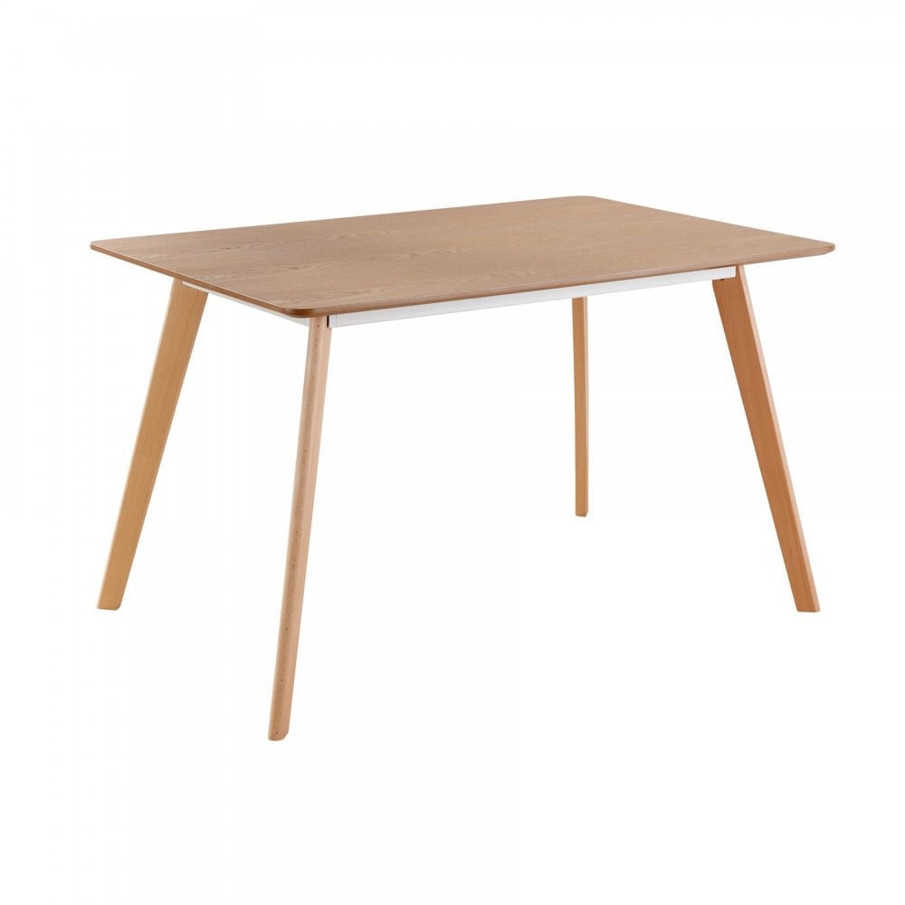 Rayna Scandi Style 120cm Natural Dining Table