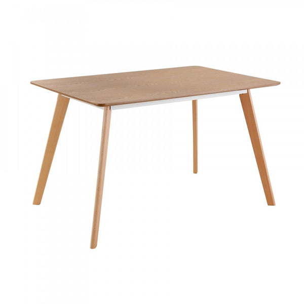 Rayna Scandi Style 120cm Natural Dining Table