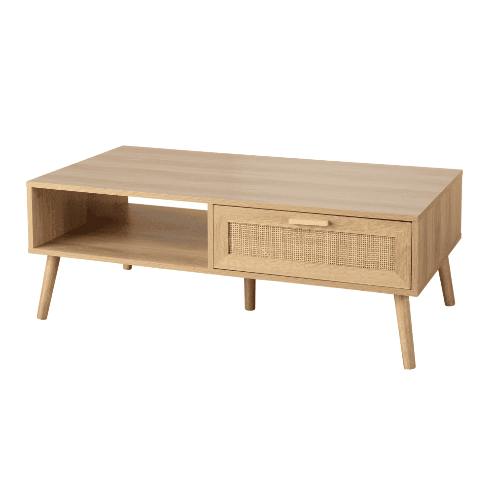 Astbury 1 Rattan Drawer Natural Coffee Table