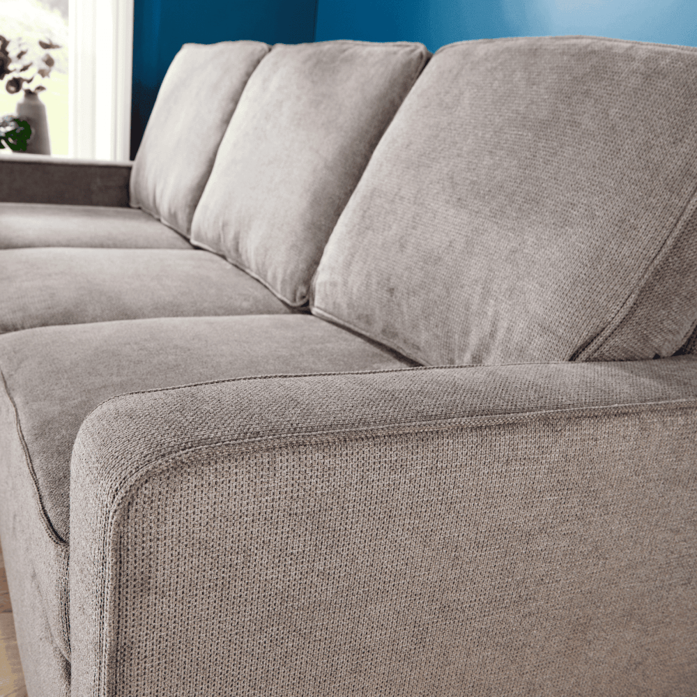 Kingston Grey Corner Sofa Bed
