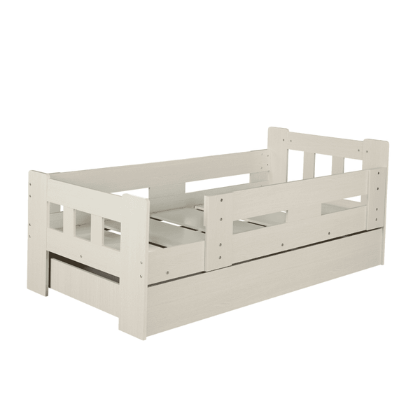 Ackworth White Wooden Trundle Bed Frame