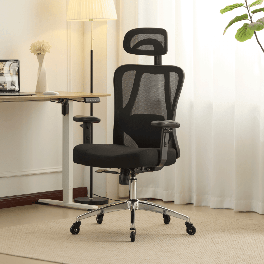 Lumo Black Ergonomic Office Chair