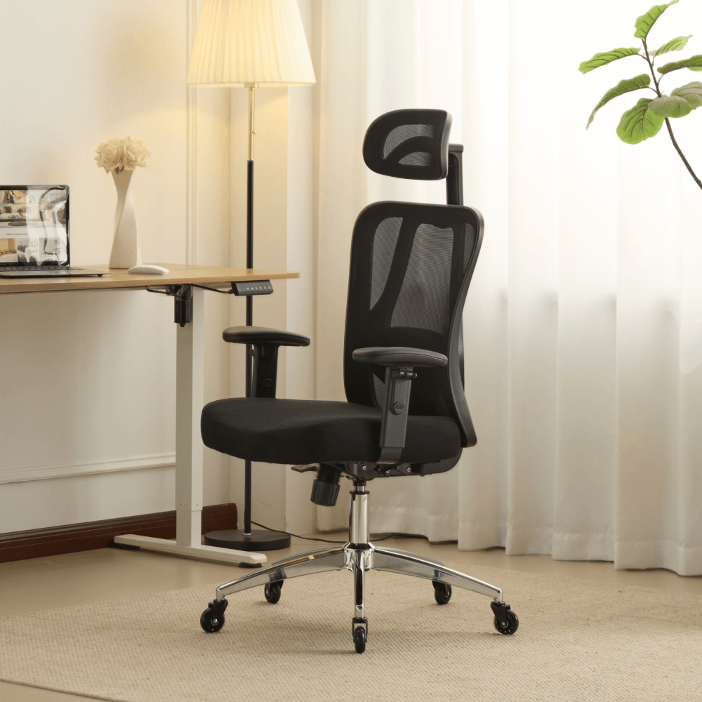 Lumo Black Ergonomic Office Chair
