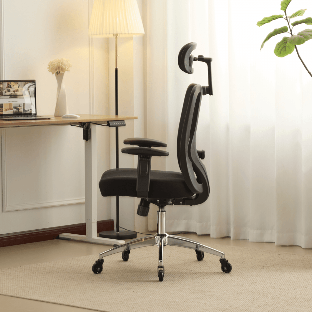 Lumo Black Ergonomic Office Chair