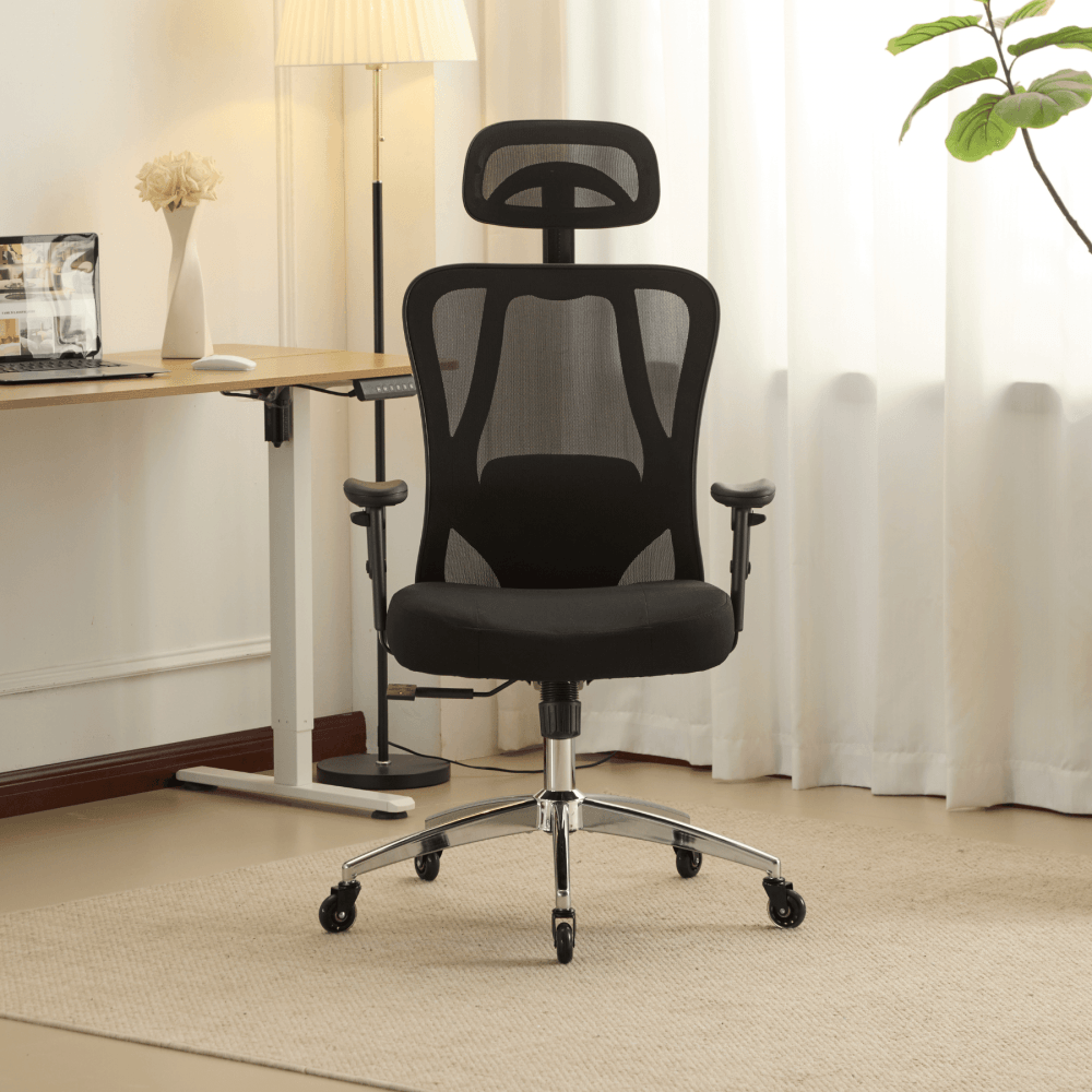 Lumo Black Ergonomic Office Chair