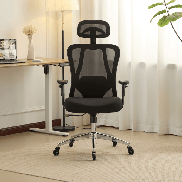 Lumo Black Ergonomic Office Chair