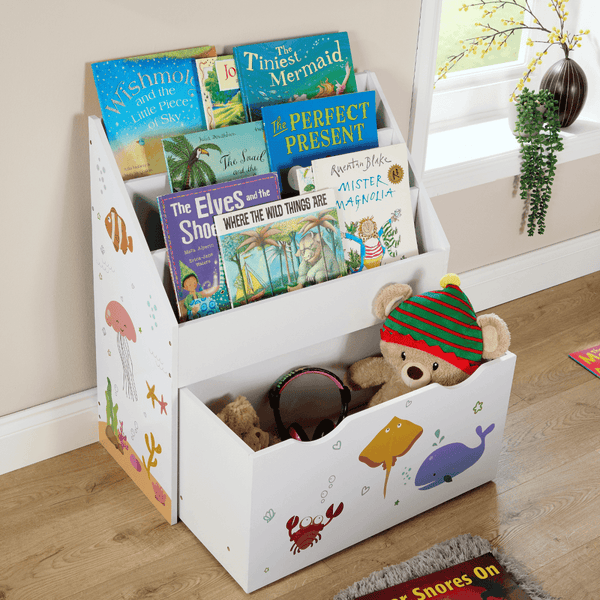 Anya 3 Tier Bookshelf with Storage Drawer