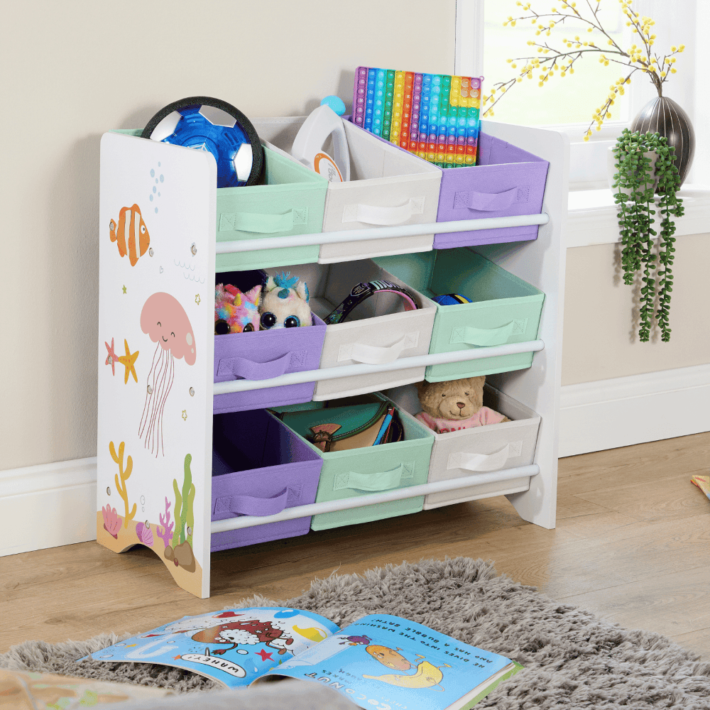 Anya 9 Drawer Toy Organiser