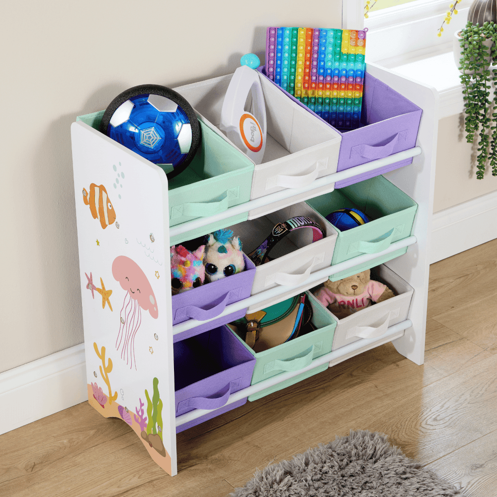 Anya 9 Drawer Toy Organiser