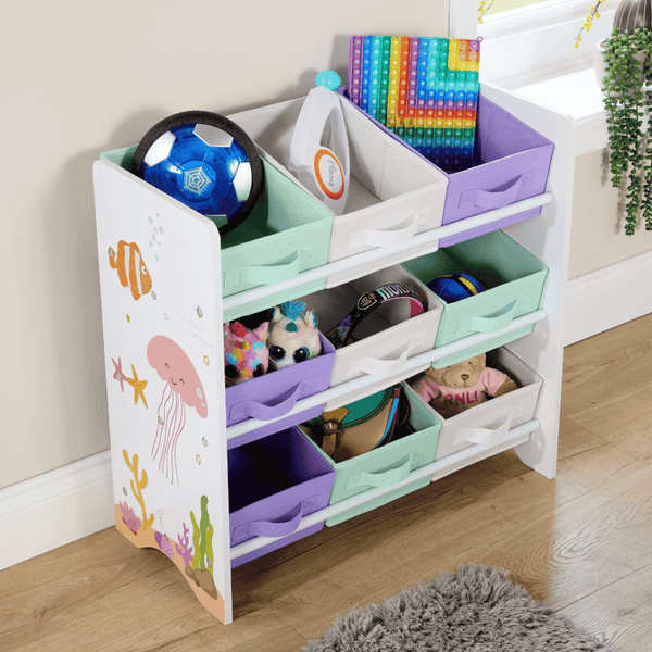 Anya 9 Drawer Toy Organiser