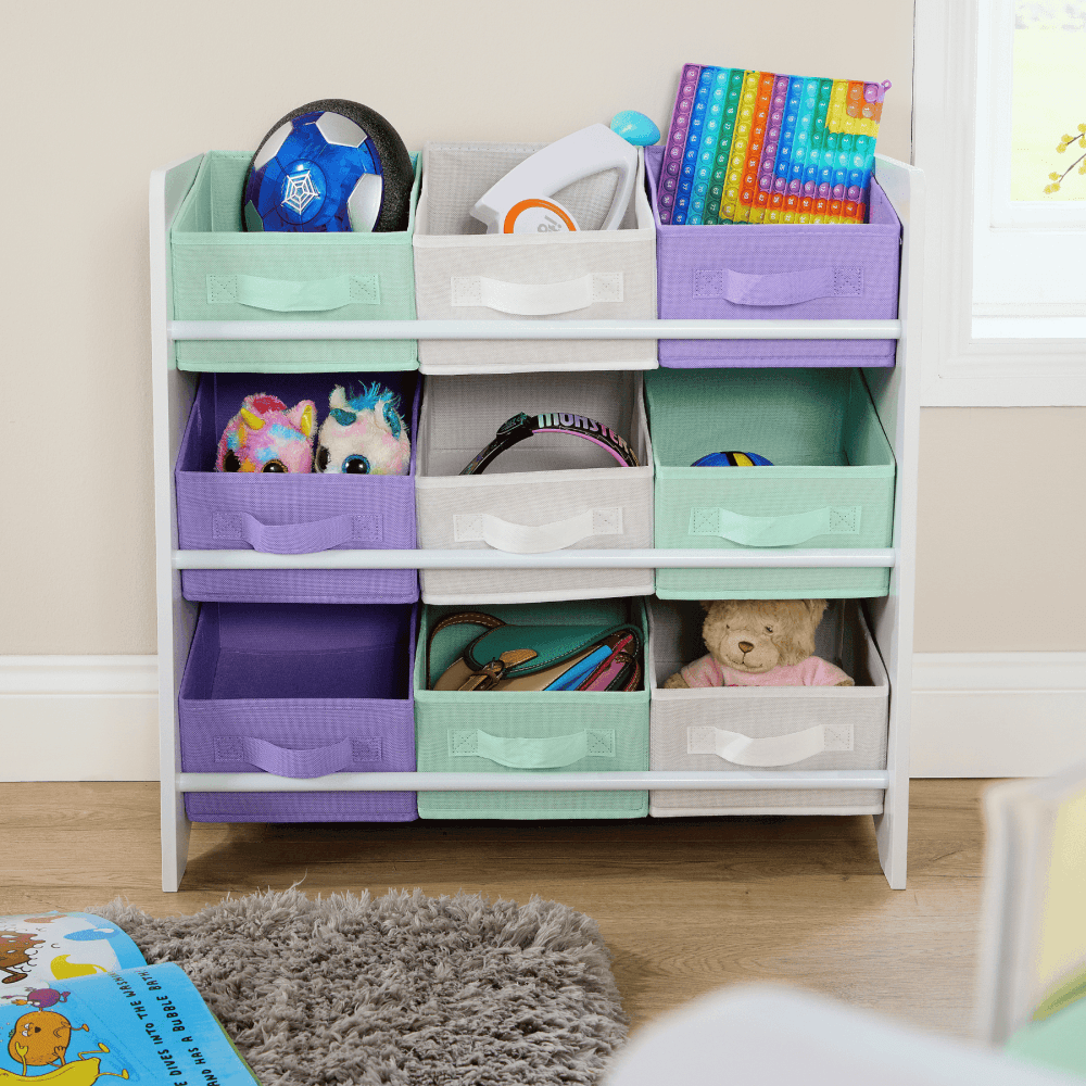 Anya 9 Drawer Toy Organiser
