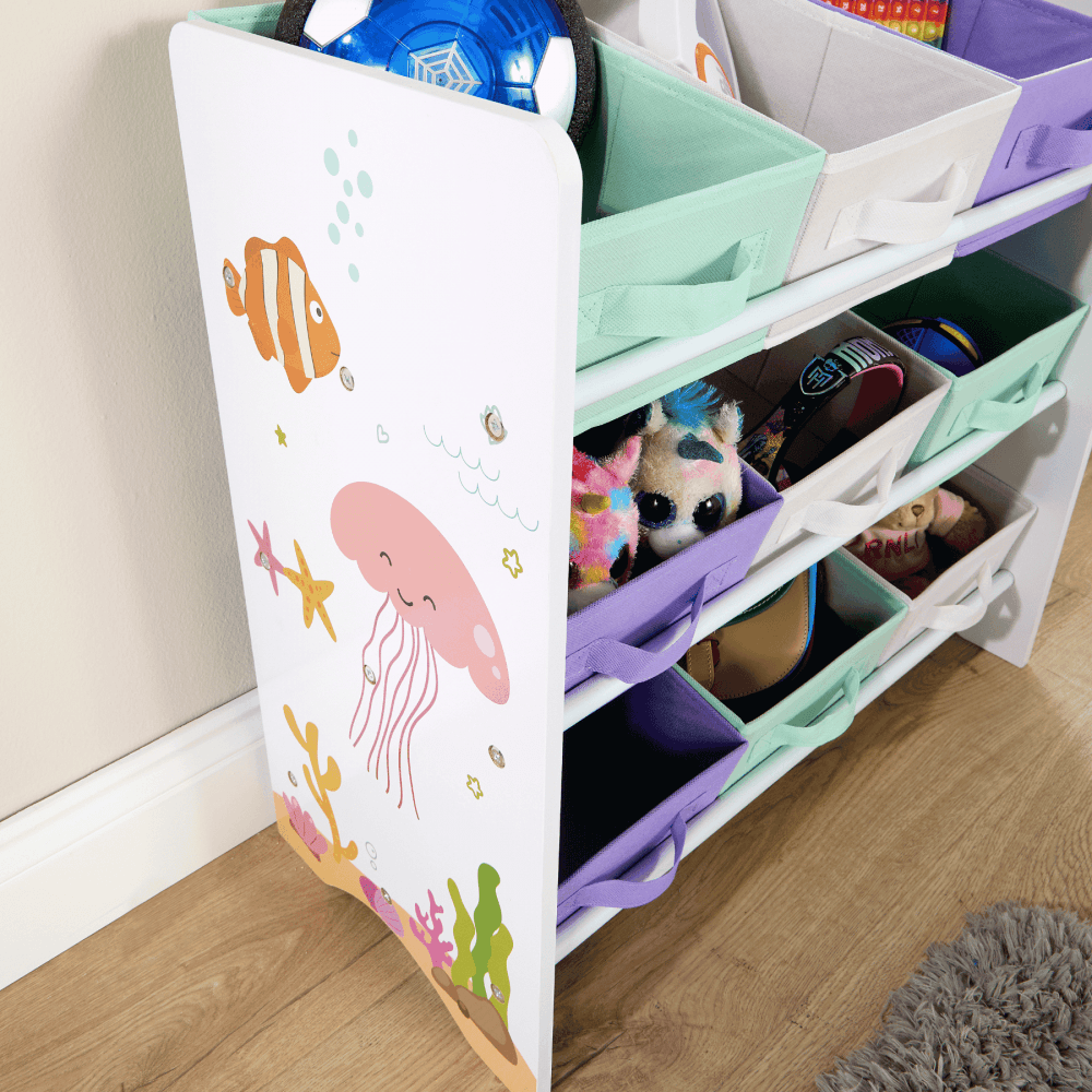 Anya 9 Drawer Toy Organiser