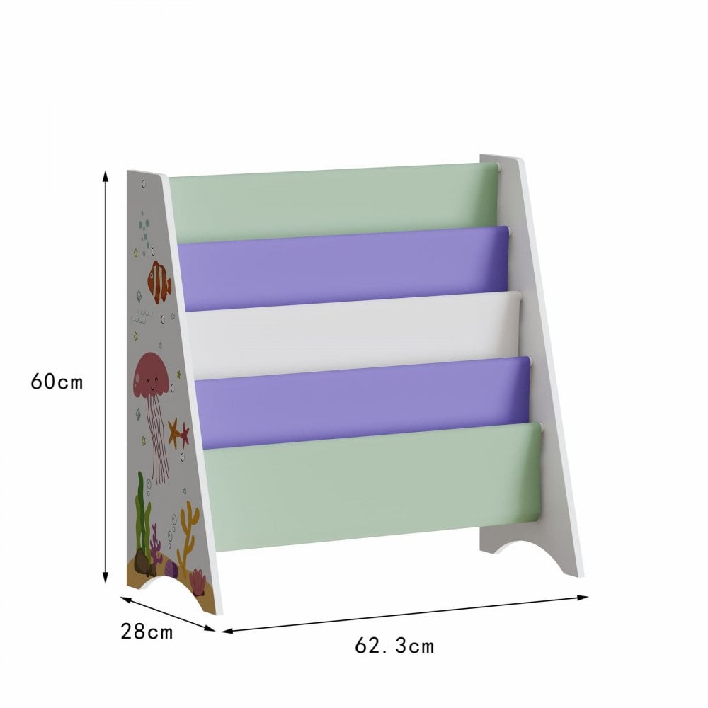 Anya 4 Tier Bookshelf