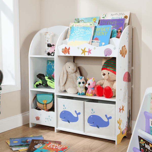 Anya Multi Storage Shelf Toy Organiser