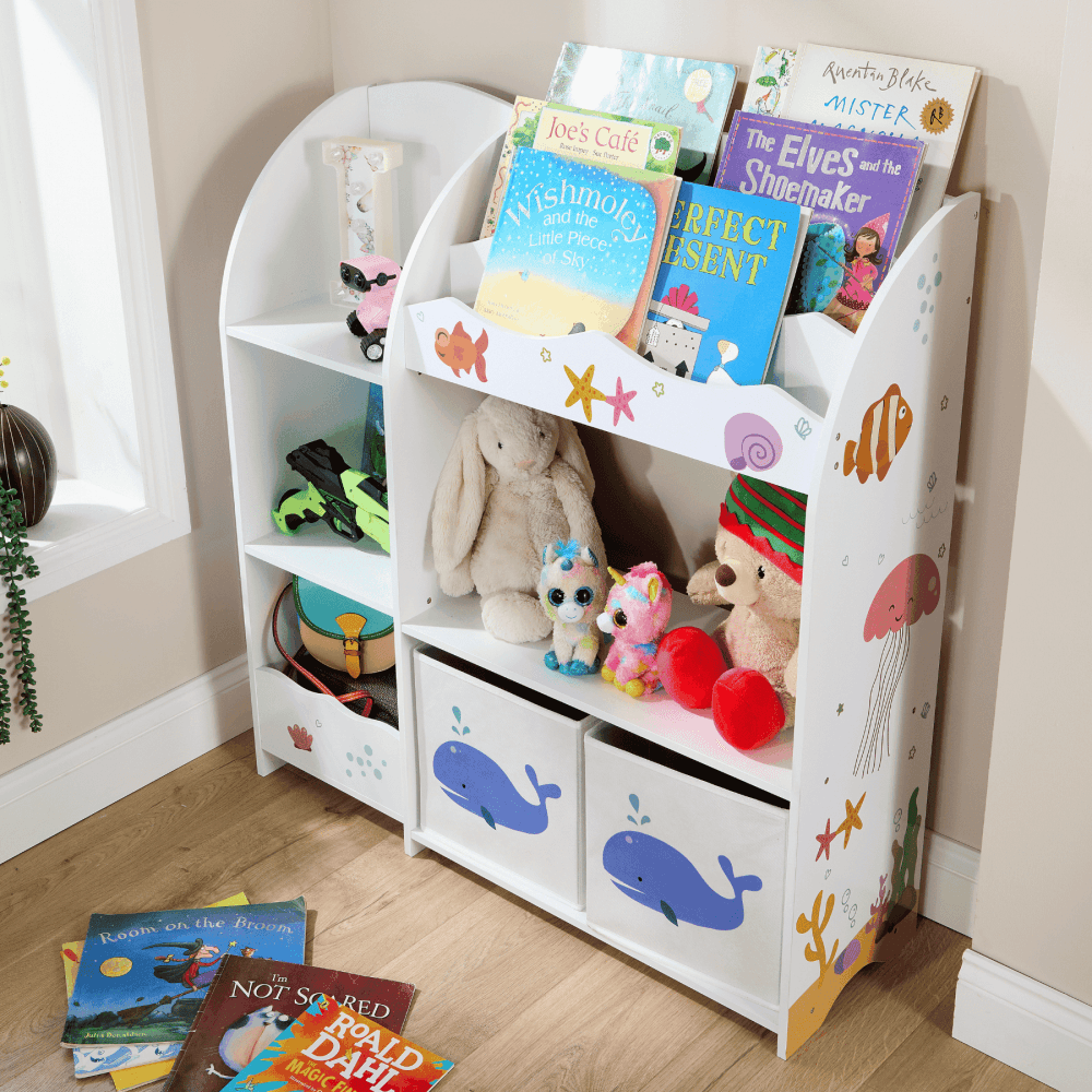Anya Multi Storage Shelf Toy Organiser