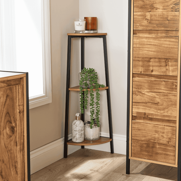 Locastra Corner Shelf Stand