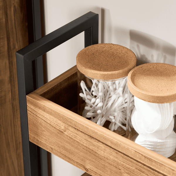 Locastra Open Shelving Bathroom Storage
