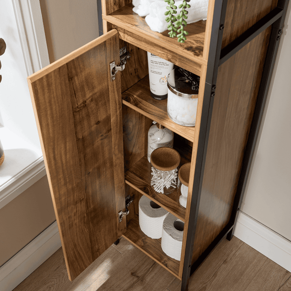 Locastra Tall Bathroom Floor Unit