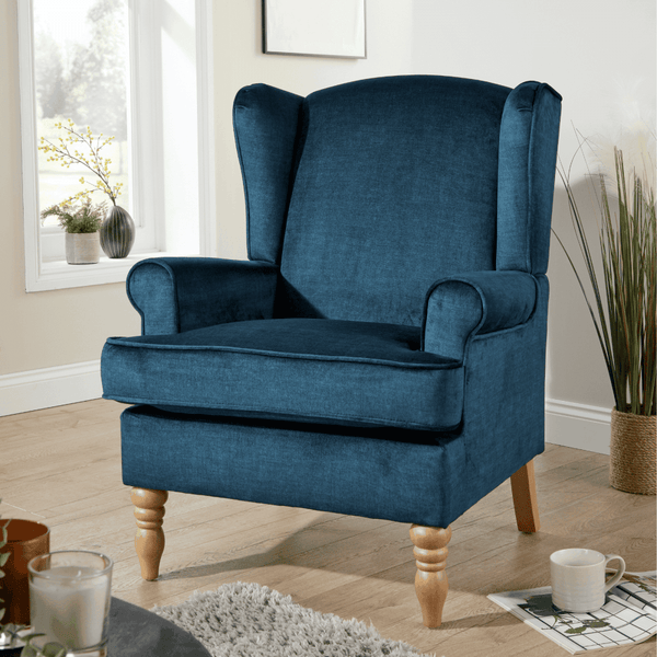 Helena Wingback Accent Armchair