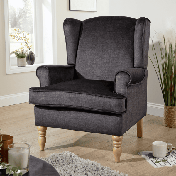 Helena Wingback Accent Armchair