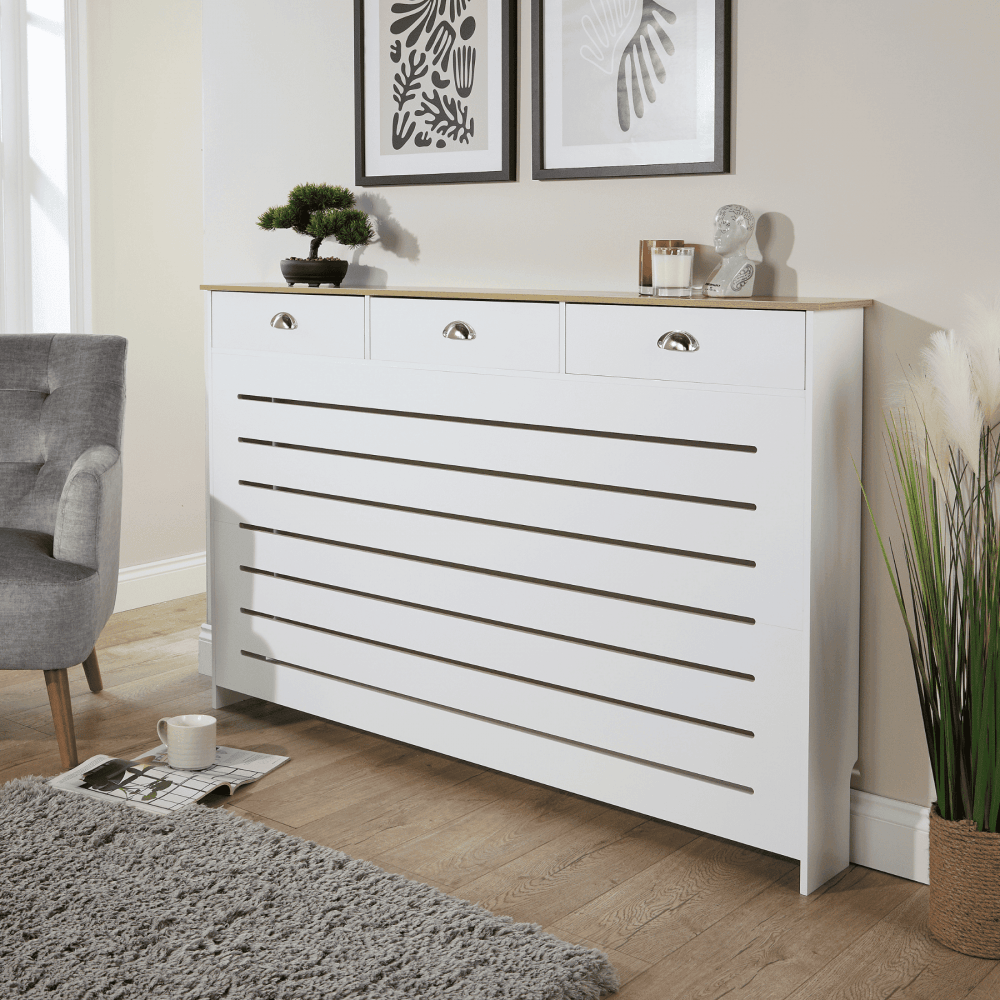 Batley Radiator Covers with Storage Drawers