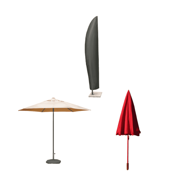 Duracover Jumbo 190cm Grey Tall Parasol Cover