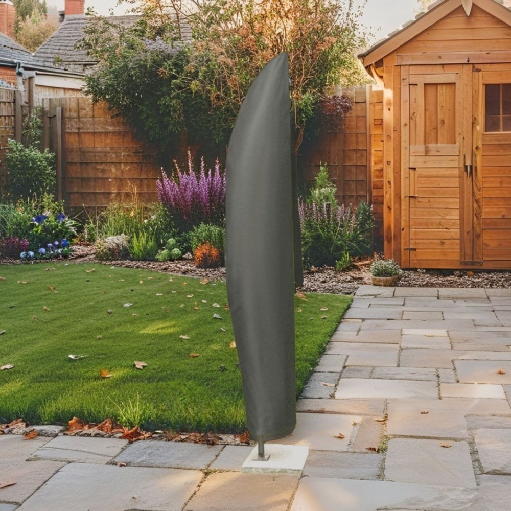 Duracover UV Jumbo 190cm Tall Black Parasol Cover