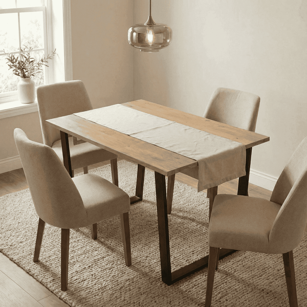 Vigo Small Pine Dining Table