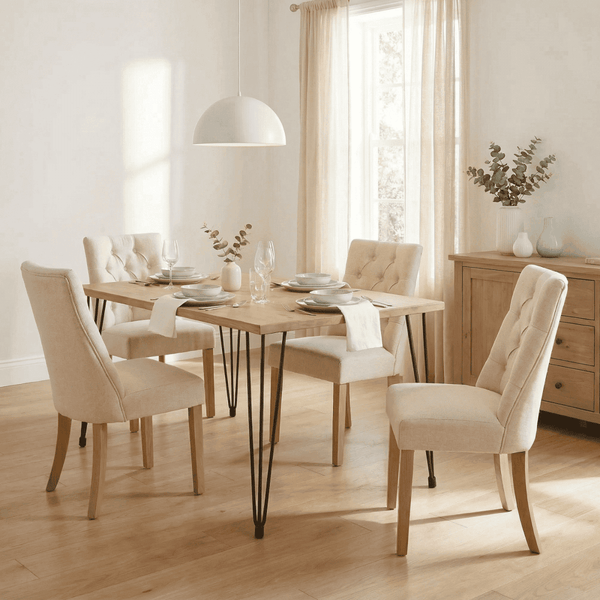 Henley Pine 118cm Dining Table