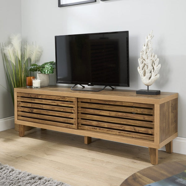 Luna Sliding 2 Door TV Stand
