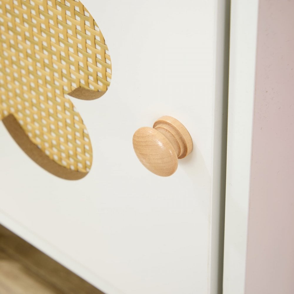 Daisy Cutout Cube Storage 2x3