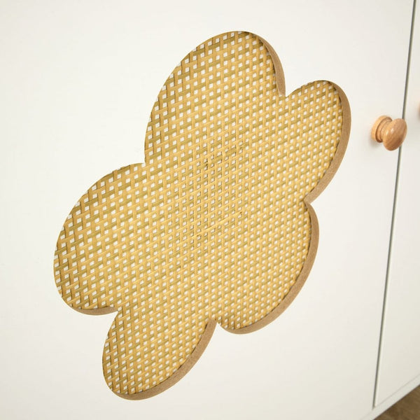 Daisy Cutout 2 Door Storage Cabinet