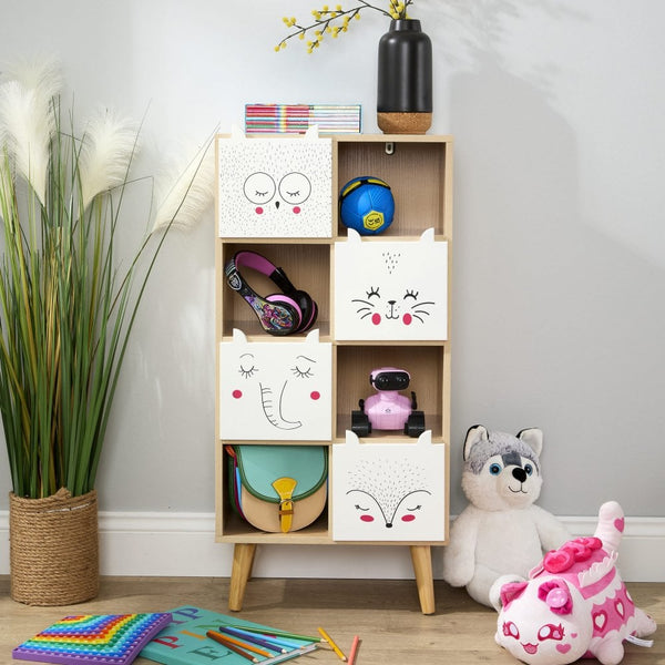 Milo Animal Face Cube Storage 2x3