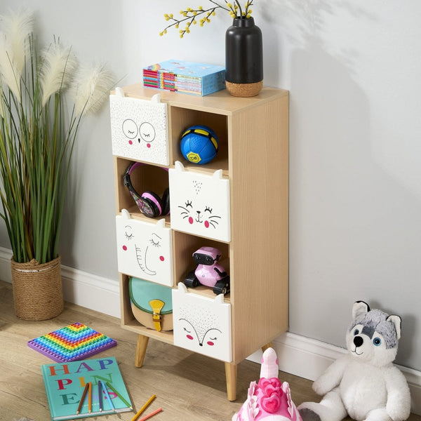 Milo Animal Face Cube Storage 2x3