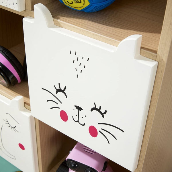 Milo Animal Face Cube Storage 2x3