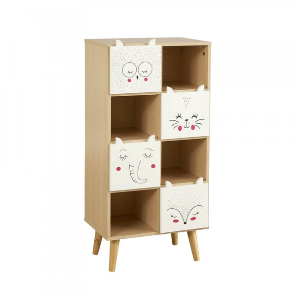 Milo Animal Face Cube Storage 2x3