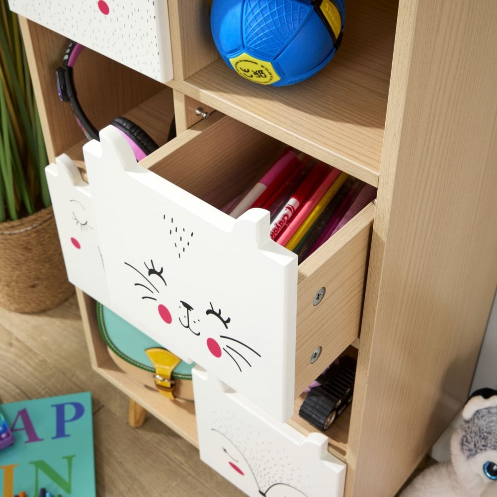 Milo Animal Face Cube Storage 2x3