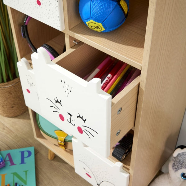 Milo Animal Face Cube Storage 2x3